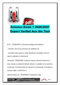 Avionics Exam 1 &ndash; 31 Questions & Answers &vert; Pitot-Static&comma; Airspeed&comma; Altimeter&comma; Gyroscopes & 14 CFR Part 43 &vert; 2026&sol;2027