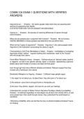 COMM 104 EXAM 1 QUESTIONS WITH VERIFIED ANSWERS