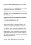 COMM 104 FINAL EXAM 3 VERIFIED STUDY GUIDE