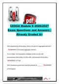 CESGA EXAM COMPLETE PACKAGE DEAL
