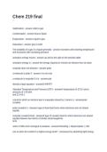 Chem 219 final&period; Questions  with Accurate Answers
