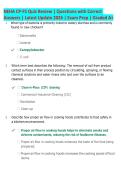 NEHA CP-FS Quiz Review 2026 &vert; Practice Questions & Detailed Answer Explanations &vert; Food Safety Exam Prep