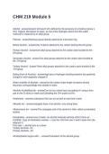 CHM 219 Module 5&period; Questions and Answers 2026