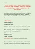 NUR 326 FINAL EXAM &lpar;ASU&rpar; &mdash; NEWEST 2026&sol;2027 REVIEW &vert; &NewLine;NUR326 FINAL EXAM REVIEW WITH 300 PRACTICE QUESTIONS &NewLine;AND ANSWERS &vert; COMPREHENSIVE NURSING EXAM PREP &NewLine;&lpar;MOST RECENT&excl;&excl;&rpar;
