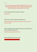 NUR 325 Exam 2A Jeopardy NEWEST 2026&sol;2027 REVIEW &vert; NUR 325 &NewLine;EXAM 2A JEOPARDY REVIEW WITH 150 PRACTICE QUESTIONS AND &NewLine;CORRECT ANSWERS &vert; COMPREHENSIVE STUDY GUIDE 