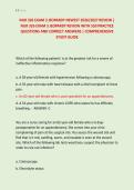NUR 326 EXAM 3 JEOPARDY NEWEST 2026&sol;2027 REVIEW &vert; &NewLine;NUR 326 EXAM 3 JEOPARDY REVIEW WITH 550 PRACTICE &NewLine;QUESTIONS AND CORRECT ANSWERS &vert; COMPREHENSIVE &NewLine;STUDY GUIDE