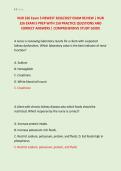 NUR 326 Exam 5 NEWEST 2026&sol;2027 EXAM REVIEW &vert; NUR &NewLine;326 EXAM 5 PREP WITH 150 PRACTICE QUESTIONS AND &NewLine;CORRECT ANSWERS &vert; COMPREHENSIVE STUDY GUIDE