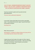 NUR 327 EXAM 1 JEOPARDY&sol;POWERPOINT NEWEST 2026&sol;2027 &NewLine;REVIEW &vert; NUR 327 EXAM 1 JEOPARDY & POWERPOINT REVIEW &NewLine;WITH 150 PRACTICE QUESTIONS AND CORRECT ANSWERS