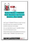DAANCE Module 5 Exam 2026&sol;2027 &vert; 100&plus; Questions & Correct Answers &vert; Airway Emergencies&comma; Cardiac Emergencies&comma; Hypoxia&comma; Dysrhythmias&comma; Anaphylaxis & Medical Emergencies