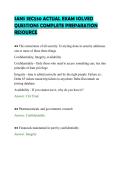 SANS SEC530 ACTUAL EXAM SOLVED&NewLine;QUESTIONS COMPLETE PREPARATION&NewLine;RESOURCE&NewLine;