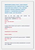 SMARTSERVE EXAM &lpar;LATEST&rpar; &vert;&vert; MOST RECENT           &NewLine;EXAM 2026&vert;2027ACTUAL COMPLETE REAL EXAM &NewLine;QUESTIONS AND CORRECTLY WELL DEFINED &NewLine;ANSWERS &lpar;VERIFIED ANSWERS&rpar; ALREADY             &NewLine;GRADED A&plus; &vert; GUARANTEED SUCCESS&excl;&excl;                             &NewLine;NEWEST EXA