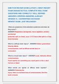 SSM TCAR REVIEW EXAM &lpar;LATEST&rpar; &vert;&vert; MOST RECENT           &NewLine;EXAM 2026&vert;2027ACTUAL COMPLETE REAL EXAM &NewLine;QUESTIONS AND CORRECTLY WELL DEFINED &NewLine;ANSWERS &lpar;VERIFIED ANSWERS&rpar; ALREADY             &NewLine;GRADED A&plus; &vert; GUARANTEED SUCCESS&excl;&excl;                             &NewLine;NEWES