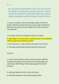 NU 185 EXAM 4 &lpar;GALEN&rpar; NEWEST 2026&sol; 2027 ACTUAL EXAM &NewLine;TEST BANK&vert; NU185 MEDICAL-SURGICAL NURSING II EXAM 4 &NewLine;REVIEW WITH COMPLETE EXAM QUESTIONS AND CORRECT &NewLine;VERIFIED ANSWERS&sol; ALREADY GRADED A&plus; &lpar;MOST RECENT&excl;&excl;&rpar;