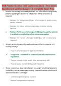 NAB Practice Exam 1 2026 &vert; 160 Practice Questions & Detailed Answer Explanations &vert; Certification Exam Prep