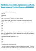 Wonderlic Test Guide &ndash; Comprehensive Exam Questions and Verified Answers &vert; Study Guide 2026&sol;2027
