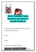 NCATT 2026&sol;2027 &vert; 200&plus; Exam Questions & Answers &vert; Electronics&comma; Amplifiers&comma; Oscillators&comma; Transistors&comma; Digital Logic&comma; ESD&comma; Aircraft Electrical Systems & Safety