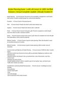 Estate Planning Exam 1 with all Correct & 100&percnt; Verified Answers &vert;Actual Complete Update &vert;Already Graded A&plus;