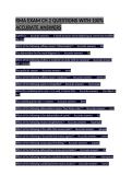 RMA EXAM CH 2 QUESTIONS WITH 100&percnt; ACCURATE ANSWERS