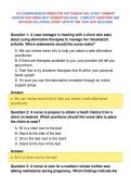 ATI COMPREHENSIVE PREDICTOR EXIT EXAM IN THE LATEST FORMART&NewLine;VERSION FEATURING NEXT GENERATION &lpar;NGN&rpar; - COMPLETE QUESTIONS AND&NewLine;DETAILED SOLUTIONS LATEST UPDATE THIS YEAR JUST RELEASED