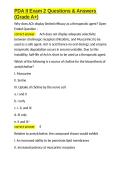 PDA II Exam 2 Questions & Answers &lpar;Grade A&plus;&rpar;&period;docx&NewLine;&NewLine;