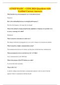 ATSEP BASIC - COM 2026 Questions with&NewLine;Verified Correct Answers