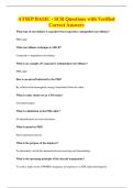 ATSEP BASIC - SUR Questions with Verified&NewLine;Correct Answers