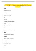 ATSEP ENAV Questions with Verified Correct&NewLine;Answers