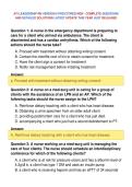 ATI LEADERSHIP RN VERSION 5 PROCTORED NGN - COMPLETE QUESTIONS&NewLine;AND DETAILED SOLUTIONS LATEST UPDATE THIS YEAR JUST RELEASED