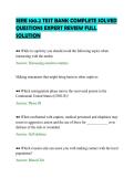 SERE 100&period;2 TEST BANK COMPLETE SOLVED&NewLine;QUESTIONS EXPERT REVIEW FULL&NewLine;SOLUTION&NewLine;