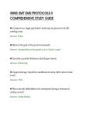 SNHD EMT EMS PROTOCOLS II&NewLine;COMPREHENSIVE STUDY GUIDE