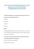 NUR-641E EXAM PACKAGE DEAL 100&percnt; VERIFIED