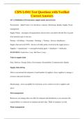CIPS L4M1 Test Questions with Verified&NewLine;Correct Answers