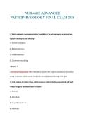 NUR-641E EXAM PACKAGE DEAL 100&percnt; VERIFIED