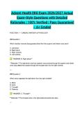 Advent Health EKG Exam 2026&sol;2027 Actual Exam-Style Questions with Detailed Rationales &vert; 100&percnt; Verified &vert; Pass Guaranteed &ndash; A&plus; Graded