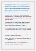 WAXING MOCK EXAM &lpar;LATEST&rpar; &vert;&vert; MOST RECENT EXAM &NewLine;2026&vert;2027ACTUAL COMPLETE REAL EXAM QUESTIONS AND &NewLine;CORRECTLY WELL DEFINED ANSWERS &lpar;VERIFIED ANSWERS&rpar; &NewLine;ALREADY GRADED A&plus; &vert; GUARANTEED SUCCESS&excl;&excl; NEWEST &NewLine;EXAM &vert; JUST RELEASED&excl;&excl; 