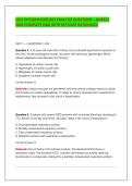 HESI PATHOPHYSIOLOGY PRACTICE QUESTIONS &ndash; NEWEST &NewLine;2026 COMPLETE Q&A WITH DETAILED RATIONALES