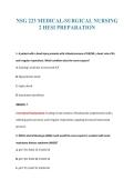 NSG 223 EXAM PACKAGE DEAL 100&percnt; VERIFIED