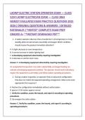 LADWP ELECTRIC STATION OPERATOR EXAM &mdash; CLASS &NewLine;5224 LADWP ELECTRICIAN EXAM &mdash; CLASS 3863 &NewLine;NEWEST EVALUATED EXAM PRACTICE QUESTIONS 2025 &NewLine;2026&vert; ORIGINAL QUESTIONS & ANSWERS &vert; DETAILED &NewLine;RATIONALES &vert;&ast;HINTED&ast; COMPLETE EXAM PREP &NewLine;GRADED A&plus; &ast;&ast;INSTANT DOWNLOA