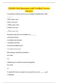 CIS105 Ch&period;8 Questions with Verified Correct&NewLine;Answers