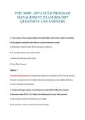 PMT 3600V EXAM PACKAGE DEAL 100&percnt; VERIFIED