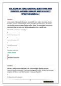 ESL EXAM BUNDLE -ENGLISH AS A SECOND LANGUAGE  &vert; QUESTIONS AND ANSWERS &vert; COMPLETE EXAM PREP &vert;BRAND NEW 2026-2027 UPDATE