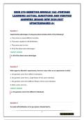 BIOD 210 -GENETICS EXAM PACKAGE  &vert; QUESTIONS AND ANSWERS &vert; COMPLETE EXAM PREP &vert;BRAND NEW 2026-2027 UPDATE