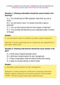 ATI MEDICAL SURGICAL PROCTORED CMS - EXAMINATION COMPLETE QUESTIONS AND&NewLine;DETAILED SOLUTIONS LATEST UPDATE THIS YEAR JUST RELEASED
