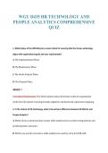 WGU D435 HR TECHNOLOGY AND&NewLine;PEOPLE ANALYTICS COMPREHENSIVE&NewLine;QUIZ