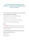 WGU D435 EXAM PACKAGE DEAL 100&percnt; VERIFIED