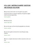 UCLA LING 1 MIDTERM EXAMPREP QUESTIONS&NewLine;AND DETAILED SOLUTIONS&NewLine;