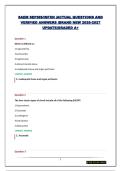 SAEM SEPSIS&sol;INFXN &vert;ACTUAL QUESTIONS AND VERIFIED ANSWERS &vert;BRAND NEW 2026-2027 UPDATE&vert;GRADED A&plus;