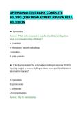 UF PHA6936 TEST BANK COMPLETE&NewLine;SOLVED QUESTIONS EXPERT REVIEW FULL&NewLine;SOLUTION&NewLine;