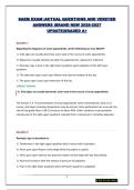 SAEM EXAM PACKAGE  &vert; QUESTIONS AND ANSWERS &vert; COMPLETE EXAM PREP &vert;BRAND NEW 2026-2027 UPDATE