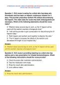 ATI MEDSURG 2 NUR 265- COMPLETE QUESTIONS AND DETAILED SOLUTIONS LATEST&NewLine;UPDATE THIS YEAR JUST RELEASED